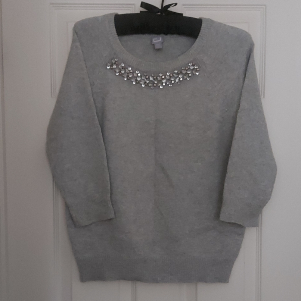 JCPenney embellished sweater